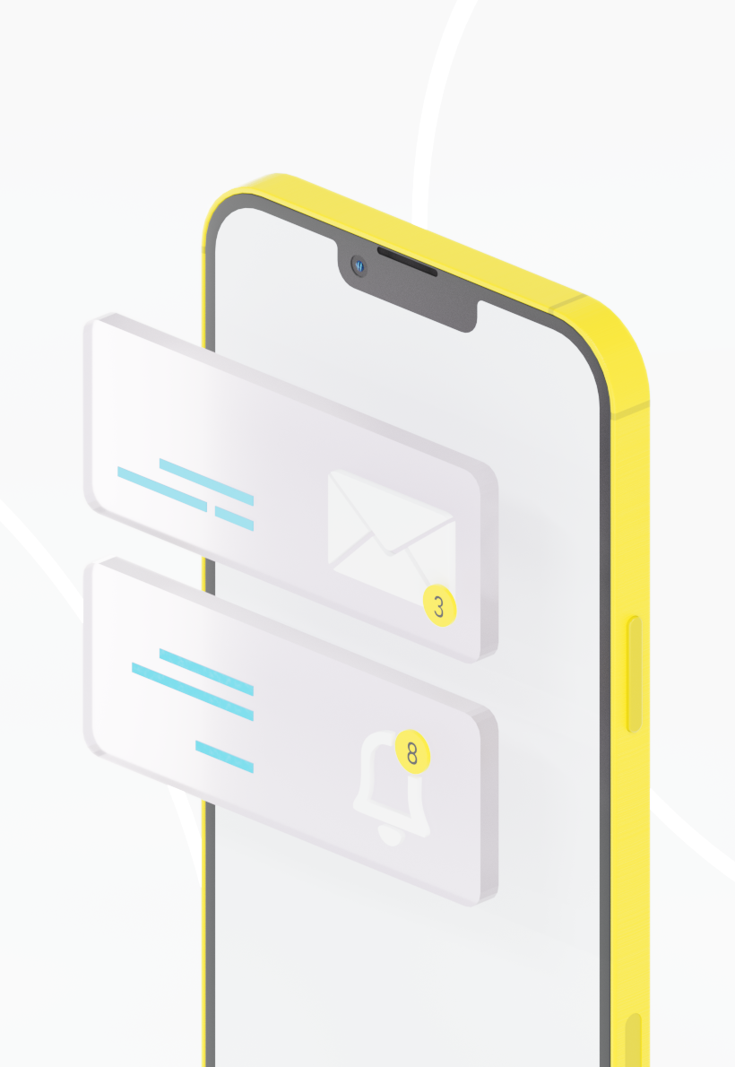 Notifications via email and webhooks